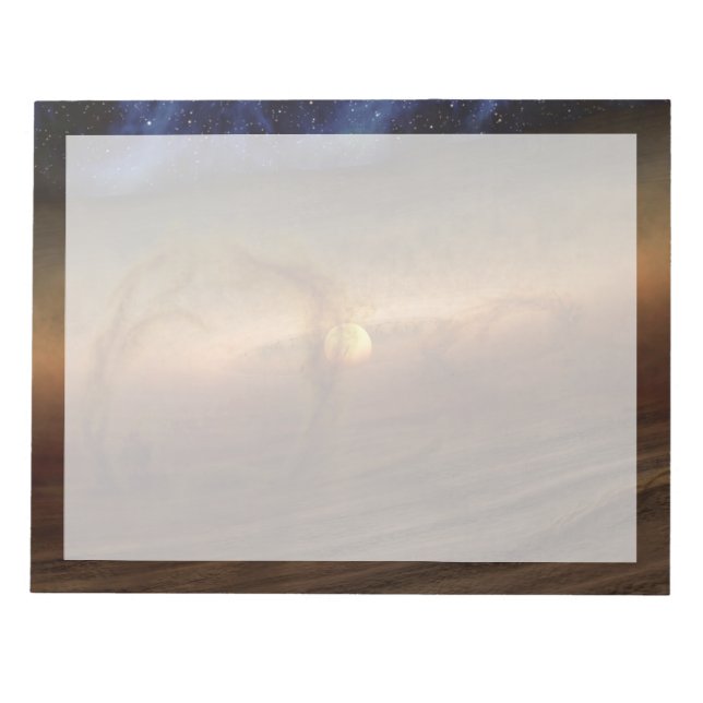 Discs Of Planet-Forming Material Circling Stars. Notepad (Front)