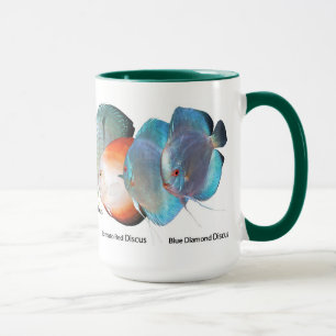 Discus fishのマグカップ mug