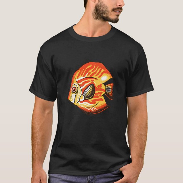 Discus Fish Amazonas River Fish Discus T-Shirt (Front)