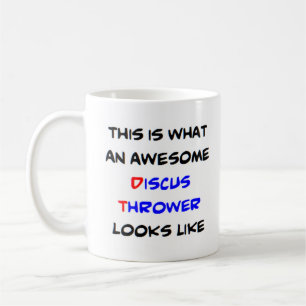 discus thrower, awesome coffee mug
