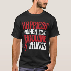 Discus Thrower Im Throwing Things Discus Throwing T-Shirt