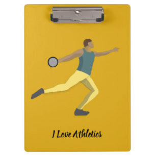 Discus Throwing Clipboard
