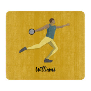 Discus Throwing Cutting Board