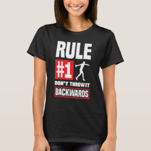 Discus Throwing Discus Thrower Track And Field Rul T-Shirt