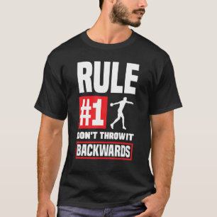 Discus Throwing Discus Thrower Track And Field Rul T-Shirt