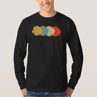 Discus Vintage Retro Pompadour Fish 60s 70s T-Shirt