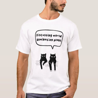 Discussing World Domination Plans T-Shirt