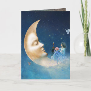 Discussion with Moon Card