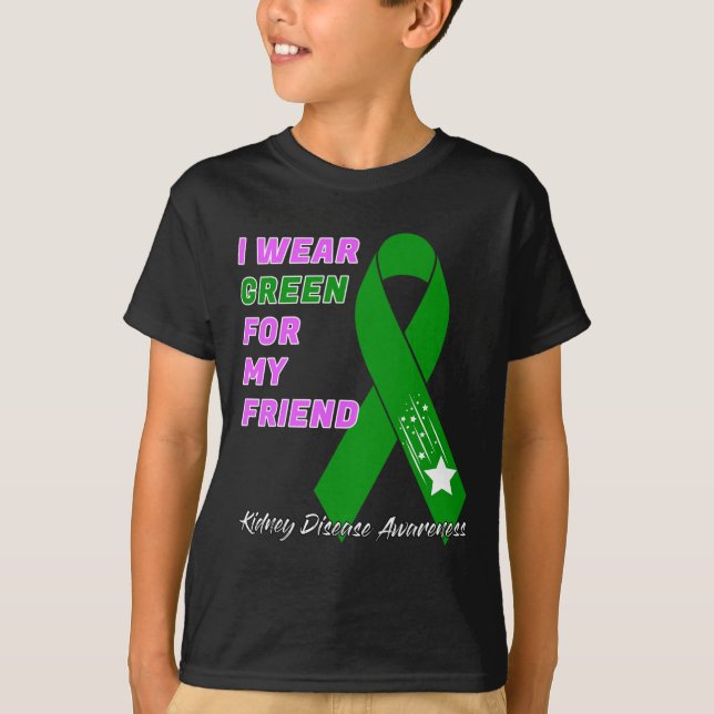 Disease Awareness Dialysis Transplant Patient Warr T-Shirt (Front)
