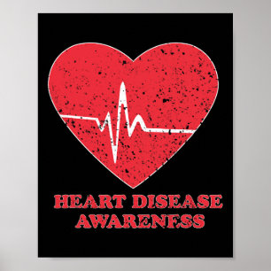 Disease Awareness -national Wear Red Shirt Day  Poster