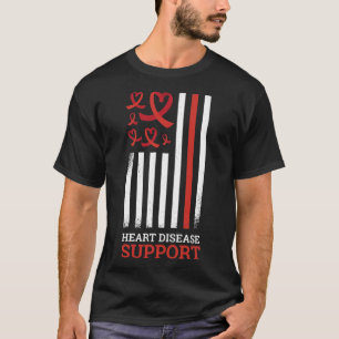 Disease Awareness Red Ribbon 2  T-Shirt