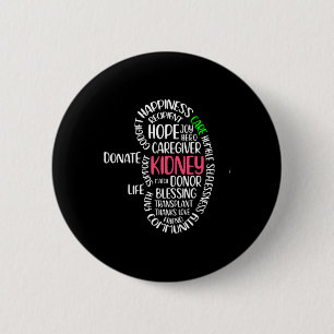 Disease Awareness Transplant Organ Donor Donate 6 Cm Round Badge