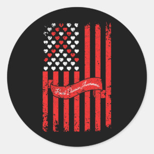 Disease-conscious Cardiologist Classic Round Sticker
