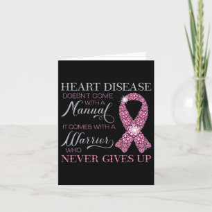 Disease Doesn't Come With A Manual Support Warrior Card