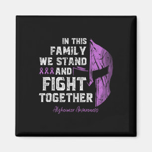 Disease Family Support Awareness Spartan Warrior  Magnet