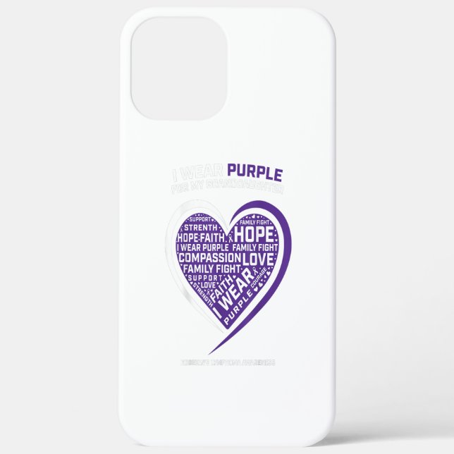 Disease Granddaughter Hodgkins Lymphoma Case-Mate iPhone Case (Back)