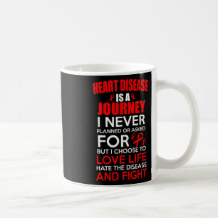Disease Is A Journey Awareness Coffee Mug