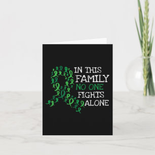 Disease Mental Health Scoliosis Ribbon Awareness G Card