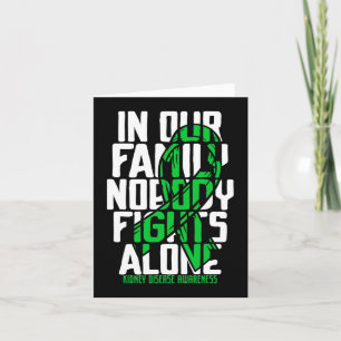 Disease Support Family Kidney Disease Awareness Card