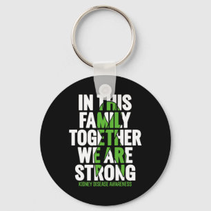 Disease Support - Family Kidney Disease Awareness Key Ring