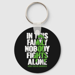 Disease Support - Family Kidney Disease Awareness Key Ring