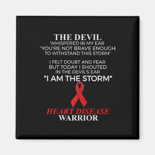 Disease Warrior Health Magnet