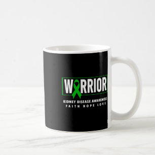 Disease Warrior - Kidney Disease Awareness Coffee Mug