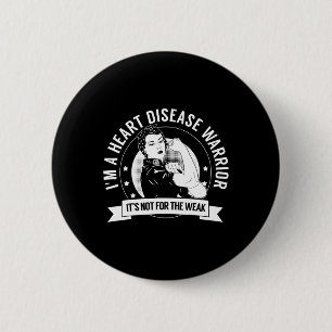 Disease Warrior Nftw 6 Cm Round Badge
