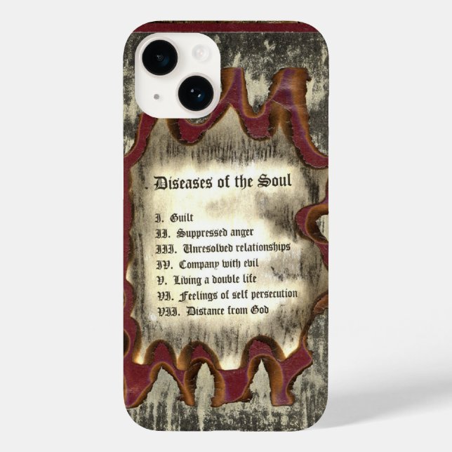 Diseases of The Soul Case-Mate iPhone Case (Back)