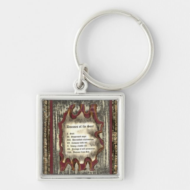 Diseases of The Soul Key Ring (Front)