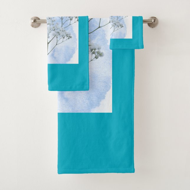 Disegni dal fascino sofisticato bath towel set (Insitu)