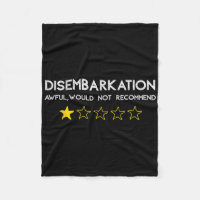 Disembarkation Awful Would Not Recommend Funny Cru
