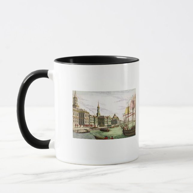 Disembarking of the English Troops Mug (Left)
