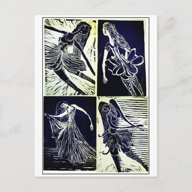 DISEÑO JOY Postal Postcard (Front)