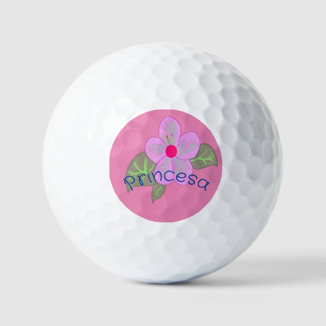 Diseño Princesa Golf Balls (Front)