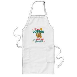 Diseño venezolano divertido long apron