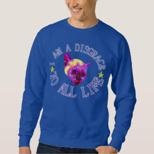 disgrace (cat) sweatshirt