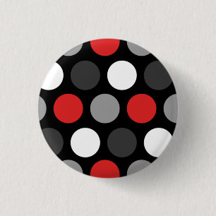 Disgruntled Ladybug 3 Cm Round Badge