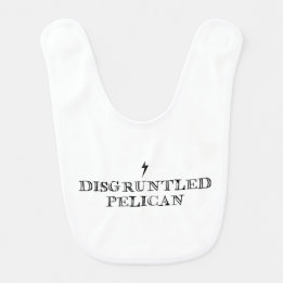 Disgruntled Pelican Bib
