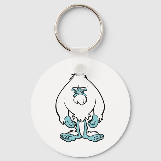 Disgruntled Yeti Key Ring (Front)