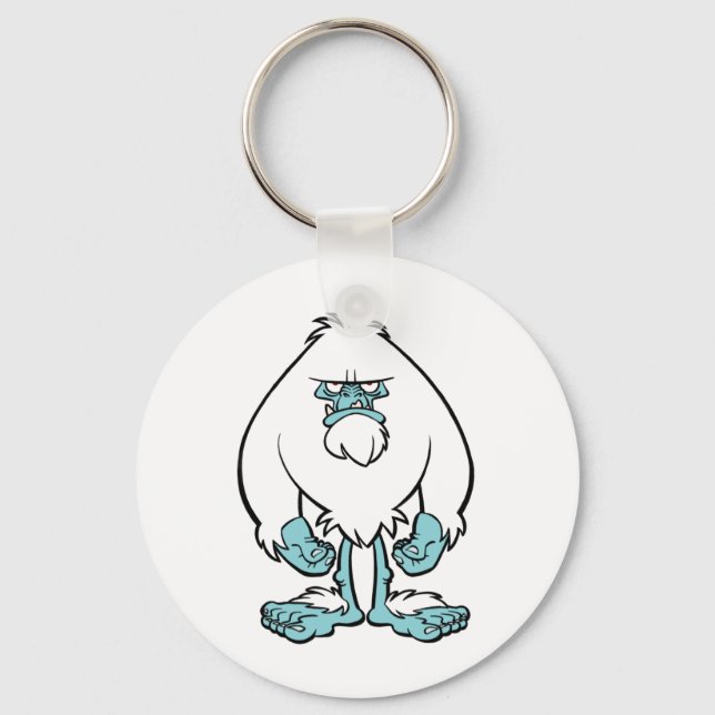 Disgruntled Yeti Key Ring (Front)