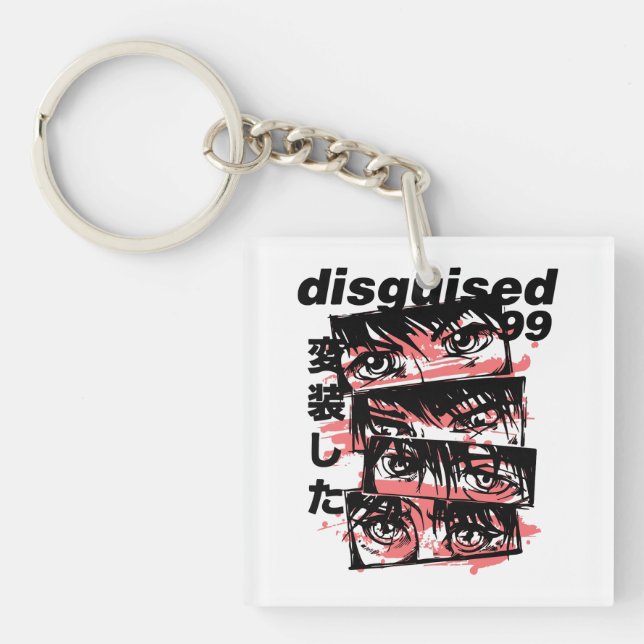 Disguised 99: Anime Eyes Collection Key Ring (Front)