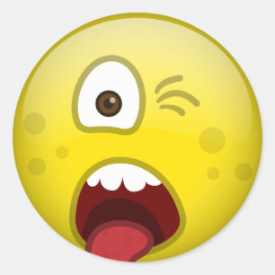 Disgusted Classic Round Sticker