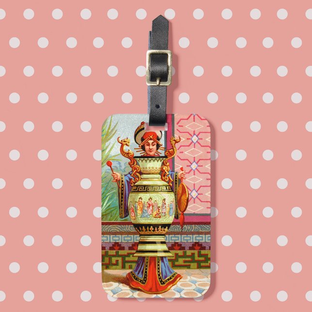 Dish Darlings Dragon Lady Luggage Tag (Creator Uploaded)