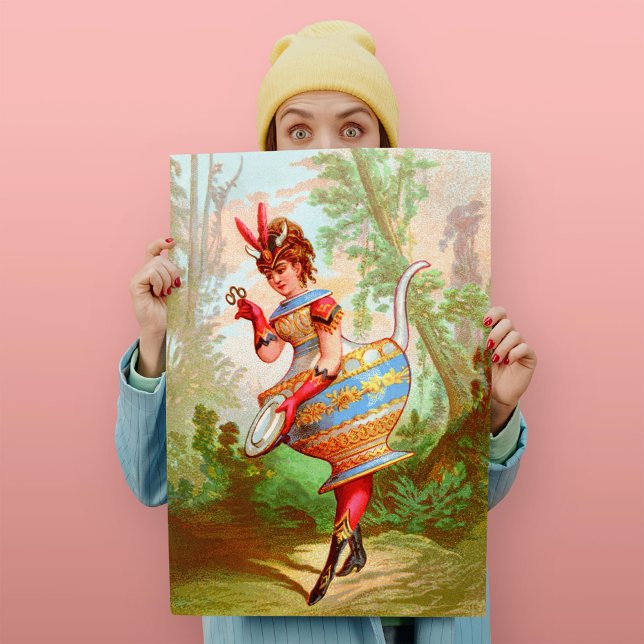 Dish Darlings Pottery Queen Art Print (Creator Uploaded)