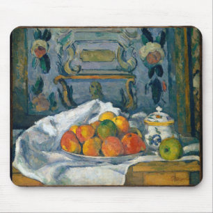 Dish of Apples Paul Cezanne Famous Visual Arts Pos Mouse Pad