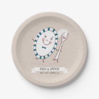Dish Runs Away with Spoon Wedding