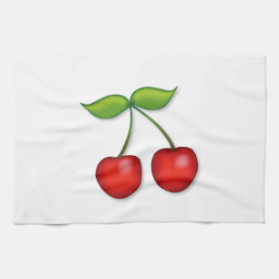 Dish up the Cherries  Tea Towel