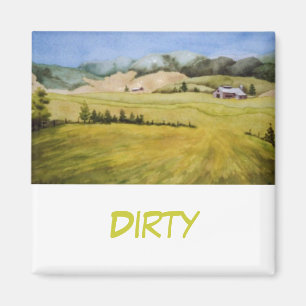 Dish Washer Status Magnet