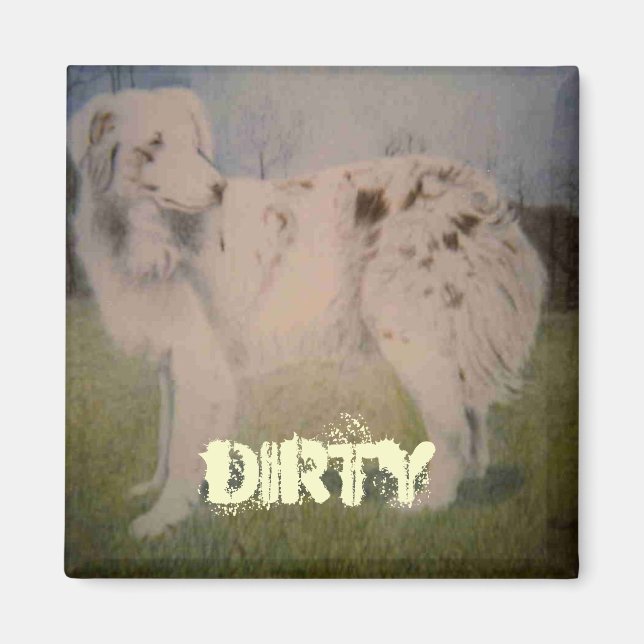 Dish Washer Status Magnet (Front)